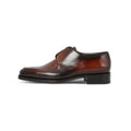 Derbies - Patinated Leather & Double Leather Soles Lace-Ups + Apron