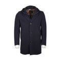 Peacoat - Wool & Polyester Faux Fur-Lined + Hoody