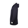 Peacoat - Wool & Polyester Faux Fur-Lined + Hoody