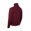 T-shirt Plain Colour Virgin Wool Long Sleeves Crew Neck