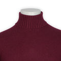 T-shirt Plain Colour Virgin Wool Long Sleeves Crew Neck