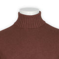 T-shirt Plain Colour Virgin Wool Long Sleeves Crew Neck