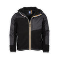 Jacket - "Le Vrai Neige" ORSETTO Sherpa & Nylon Hoody + Zipped