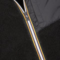 Jacket - "Le Vrai Neige" ORSETTO Sherpa & Nylon Hoody + Zipped