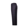 Pants - Checkered Flannel Wool & Polyamide