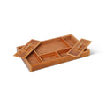 Vide-Poche - Maple Wood & Suede Interior