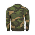 Sweater - Camouflage Print Merino Wool Crew Neck