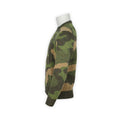 Sweater - Camouflage Print Merino Wool Crew Neck
