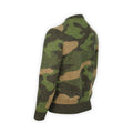 Sweater - Camouflage Print Merino Wool Crew Neck