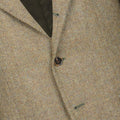 Blazer - Herringbone Wool Tailored By Hand Finished Sleeves