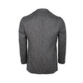 Blazer - Herringbone Wool Tailored By Hand Finished Sleeves