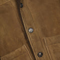 Jacket - Suede Shearling Lumberjack Buttoned