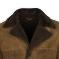 Jacket - Suede Shearling Lumberjack Buttoned