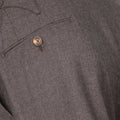 Pants - CLASSIC 80 S Flannel Cashmere Stretch Straps + Buttons