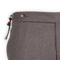 Pants - CLASSIC 80 S Flannel Cashmere Stretch Straps + Buttons