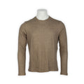 T-Shirt - Cotton & Cashmere Crew Neck Long Sleeves