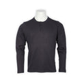 T-Shirt - Tunisian Cotton & Cashmere Crew Neck Three Buttons Long Sleeves