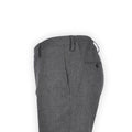 Two-Piece Suit - Plain Wool, Nylon, Cashmere Stretch Unfinished Sleeves