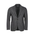 Two-Piece Suit - Plain Wool, Nylon, Cashmere Stretch Unfinished Sleeves