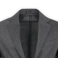 Two-Piece Suit - Plain Wool, Nylon, Cashmere Stretch Unfinished Sleeves