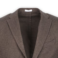 Blazer - Herringbone Wool & Cashmere Unfinished Sleeves