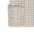 Winter Shirt - Checkered Cotton & Cashmere Single Cuff + Breast Pocket
