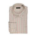 Winter Shirt - Checkered Cotton & Cashmere Single Cuff + Breast Pocket