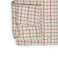Winter Shirt - Checkered Cotton & Cashmere Single Cuff + Breast Pocket