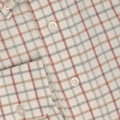 Winter Shirt - Checkered Cotton & Cashmere Single Cuff + Breast Pocket