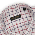 Shirt - Checkered Cotton Single Cuff