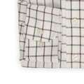 Shirt Tricolour Checked Cotton Single Cuff