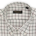 Shirt Tricolour Checked Cotton Single Cuff