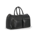 Travel Bag - Grained Leather Zipped