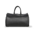 Travel Bag - Grained Leather Zipped
