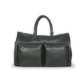 Travel Bag - Grained Leather Zipped