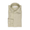 Shirt - Cotton & Wool Single Cuff, Capri Collar