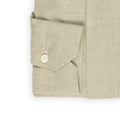 Shirt - Cotton & Wool Single Cuff, Capri Collar