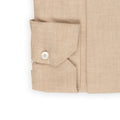 Shirt - Cotton & Wool Single Cuff, Capri Collar