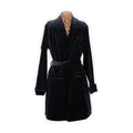 Dressing Gown - Smooth Velvet Cotton For Women