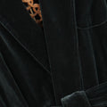 Dressing Gown - Smooth Velvet Cotton For Women