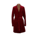 Dressing Gown - Smooth Velvet Cotton For Women