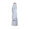 Dressing Gown - Striped Seersucker Cotton Stretch For Women