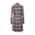 Dressing Gown - Checkered Cotton For Women