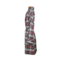 Dressing Gown - Checkered Cotton For Women
