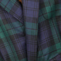 Dressing Gown - Checkered Wool For Women