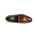 Loafers - SAXON Leather & Leather Soles Saddle + Apron