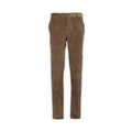 Pants - Thin Rib Velvet Cotton Stretch