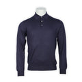 Sweater - Cashmere Shirt Collar 3 Buttons