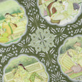 Pocket Square - Kamasutra Scenes Silk
