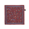 Pocket Square - Double Face Animal Hunting & Squares Silk